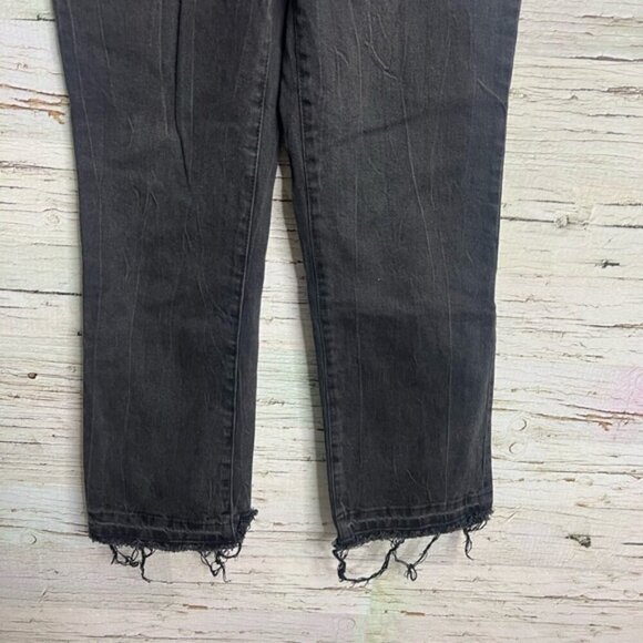 JUICY COUTURE Black Wash Lunita High Rise Wide Leg Jeans - Picture 2 of 8